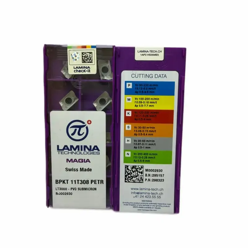 Lamina BPKT11T308-PETR LT3000 Freze Ucu 1 Kutu — görsel 2