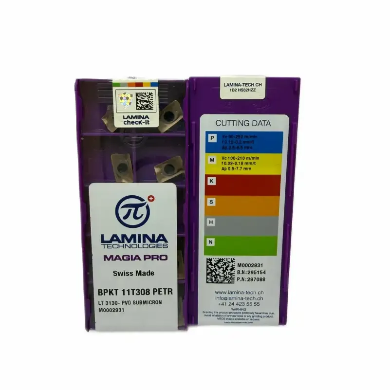 Lamina BPKT11T308-PETR LT3130 Freze Ucu 1 Kutu — görsel 2