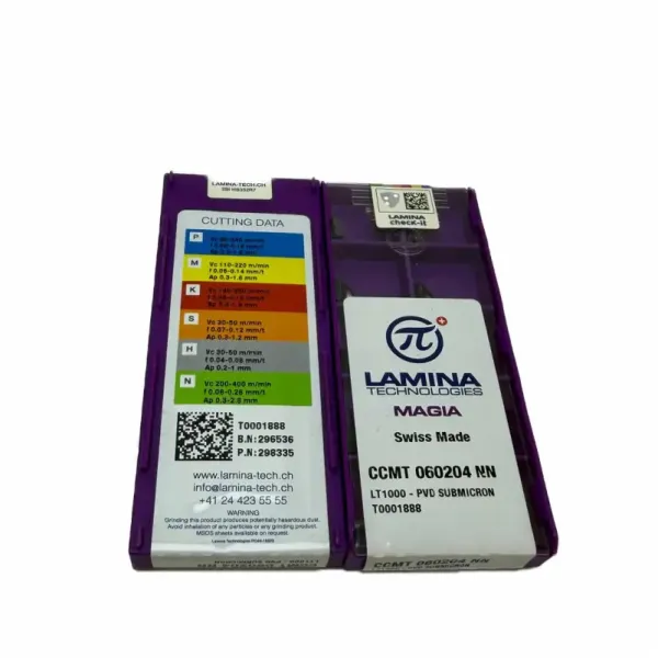 Lamina CCMT060204-NN LT10 Torna Ucu 1 Kutu