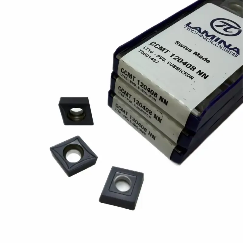 Lamina CCMT120408-NN LT10 Torna Ucu 1 Kutu — görsel 1