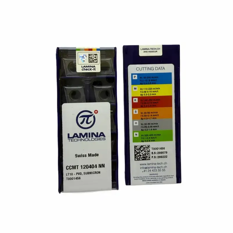 Lamina CNMG120404-NN LT10 Torna Ucu 1 Kutu — görsel 2