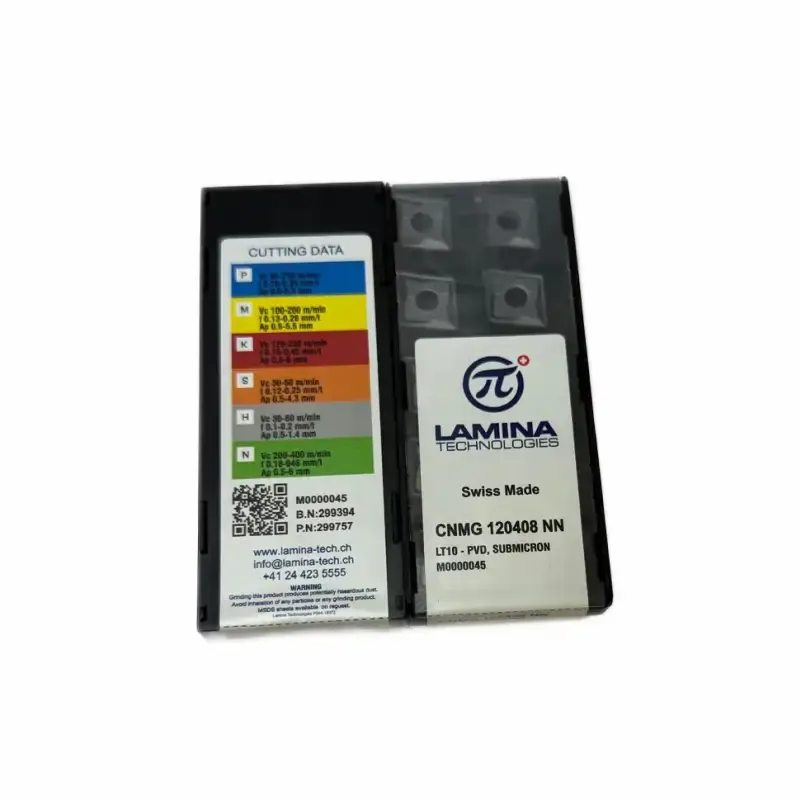 Lamina CNMG120408-NN LT10 Torna Ucu 1 Kutu — görsel 2