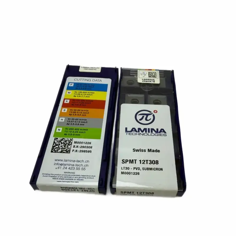 Lamina SPMT12T308 LT30 Freze Ucu 1 Kutu — görsel 2