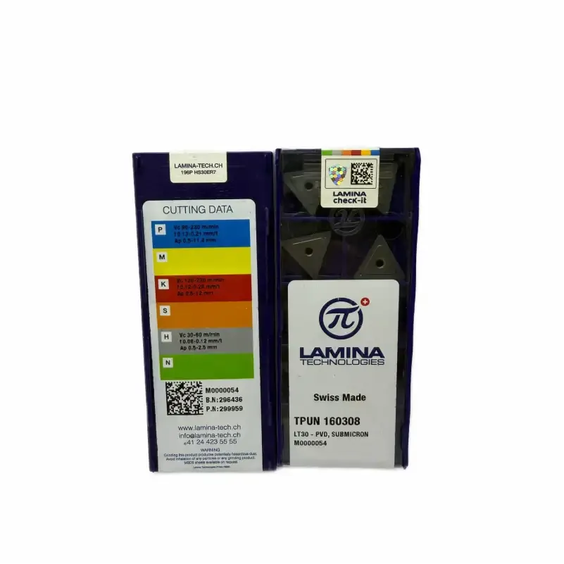 Lamina TPUN160308 LT30 Freze Ucu 1 Kutu — görsel 2