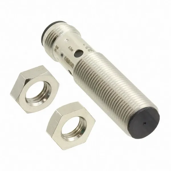 Omron E2B-M12KS04-M1-C2 Pirinç-Nikel Kısa Gövde M12 Düz Kafa Endüktif Sensör
