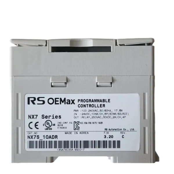 Rs Automation NX7S-10ADR 6 Giriş - 4 Çıkış 100-240VAC PLC RL