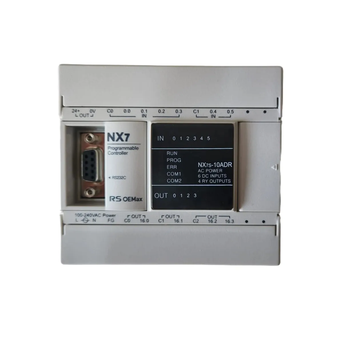 Rs Automation NX7S-10ADR 6 Giriş - 4 Çıkış 100-240VAC PLC RL — görsel 2