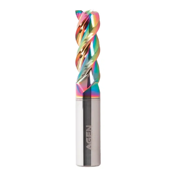 AGEN AG2-DAF-0410050D4 Ø4 Düz Alüminyum Dlc Kaplı Karbür Freze
