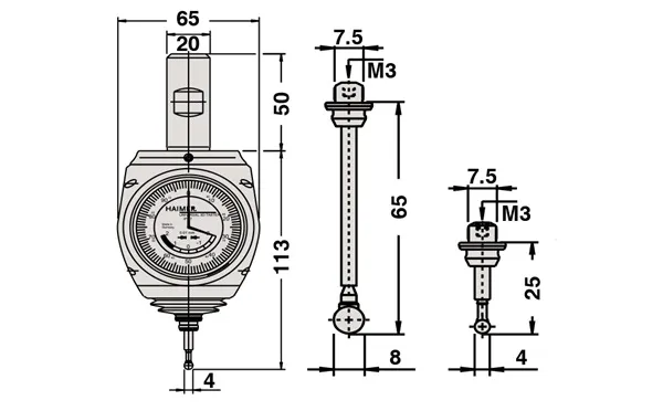Haimer Mekanik 3D Tester — görsel 3
