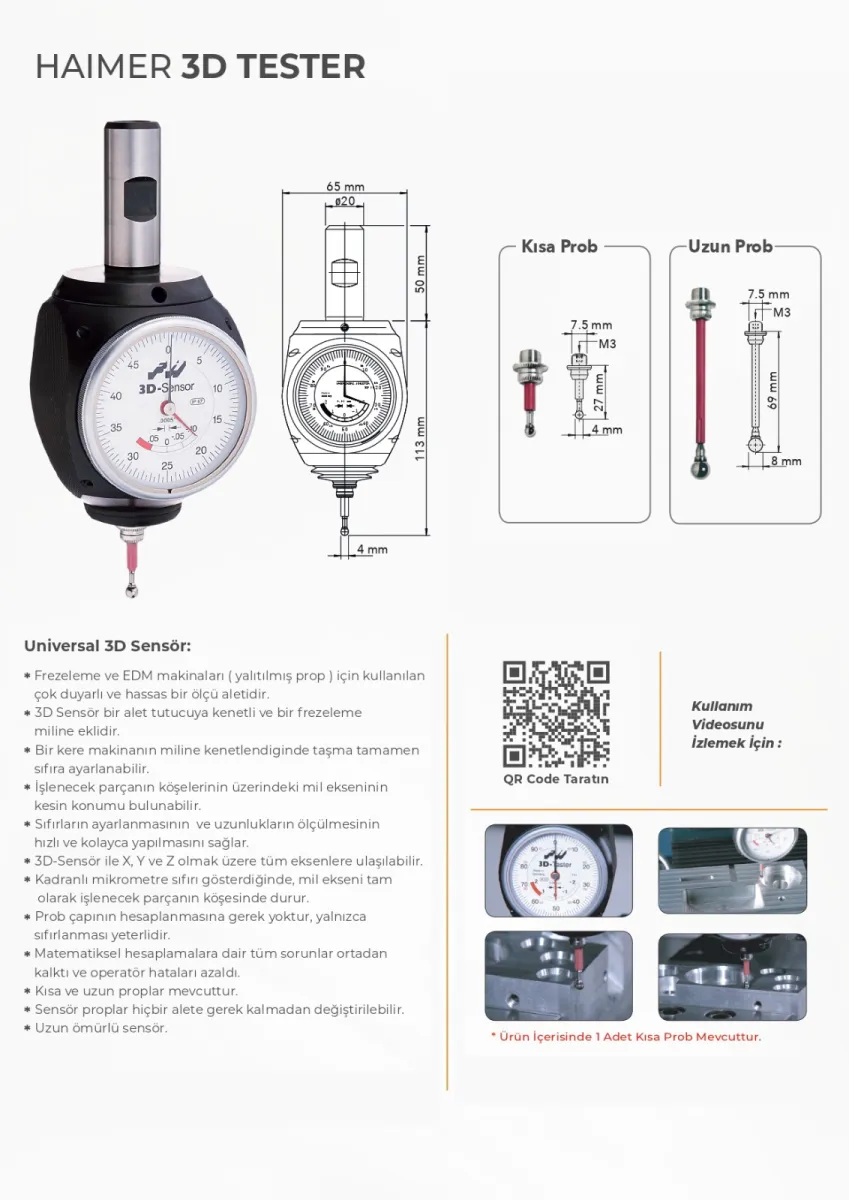 Haimer Mekanik 3D Tester — görsel 4