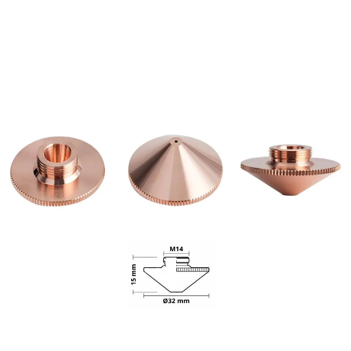 Miltaş D32 Single Nozzle — 2mm,1 Adet — görsel 2