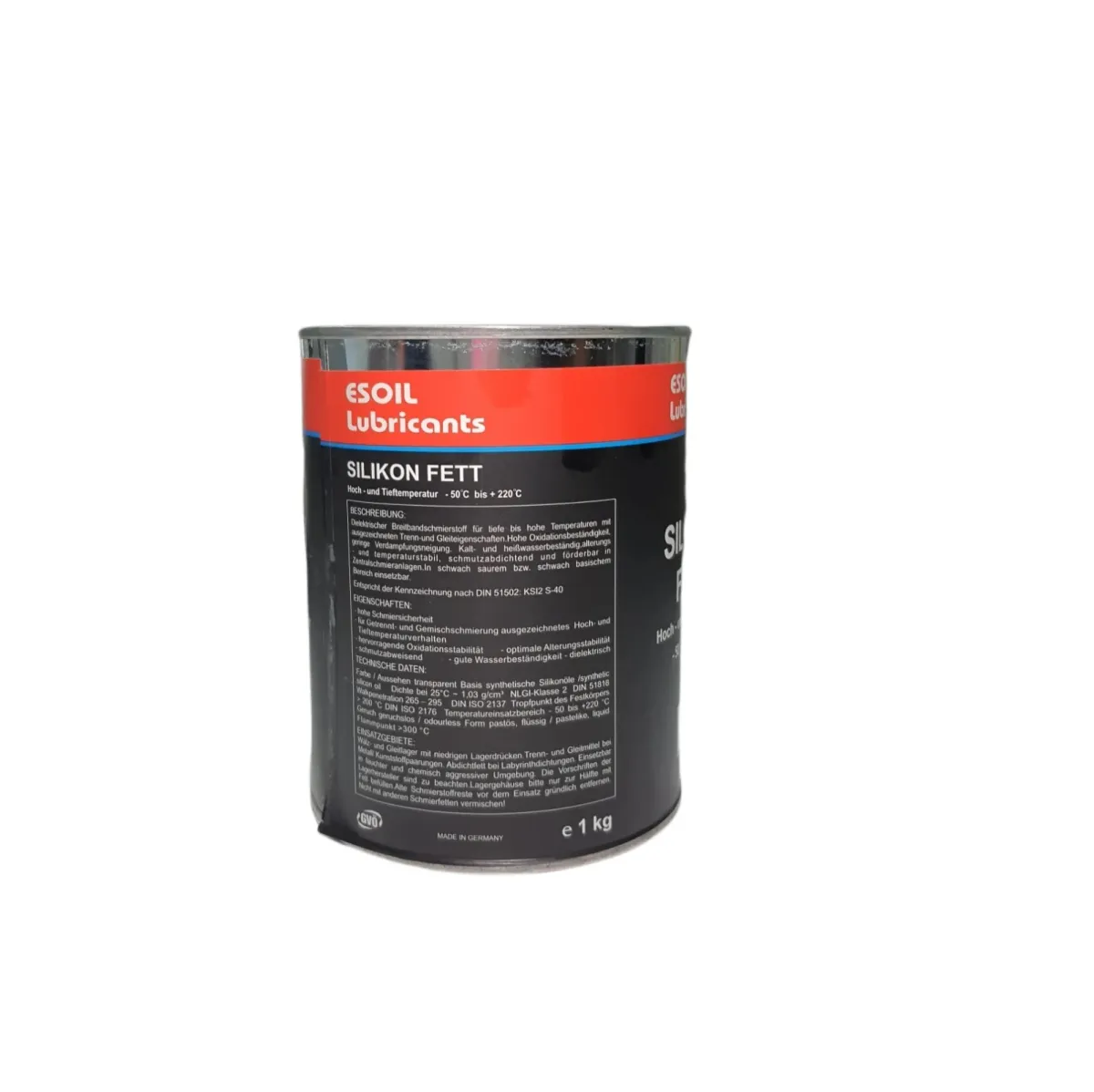 Esoil Silikon Fett / Silikonlu Gres 1kg — görsel 1