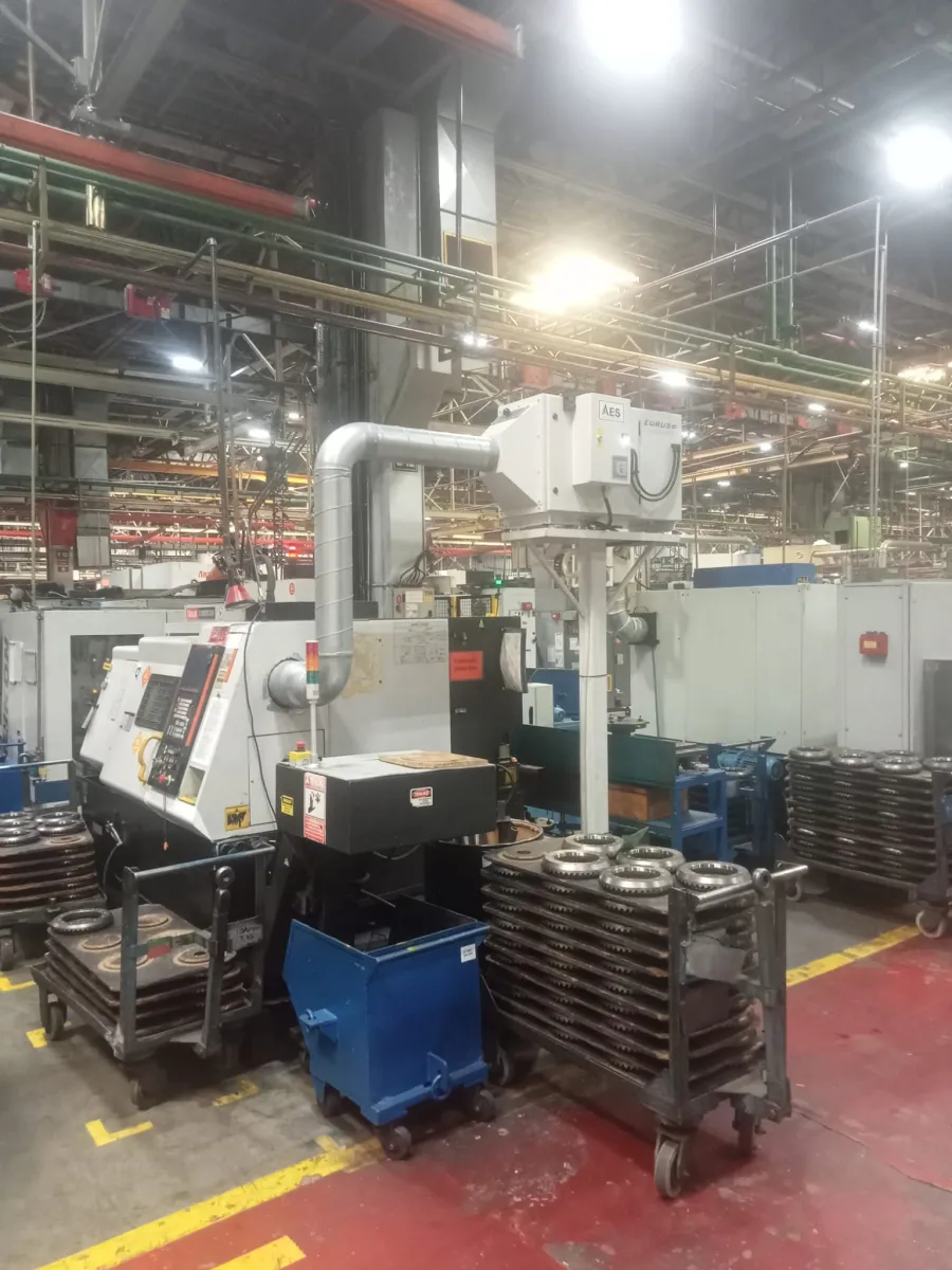 Eurus ESP10Y-EC Elektrostatik Yağ Buharı Filtrasyon Ünitesi — görsel 3
