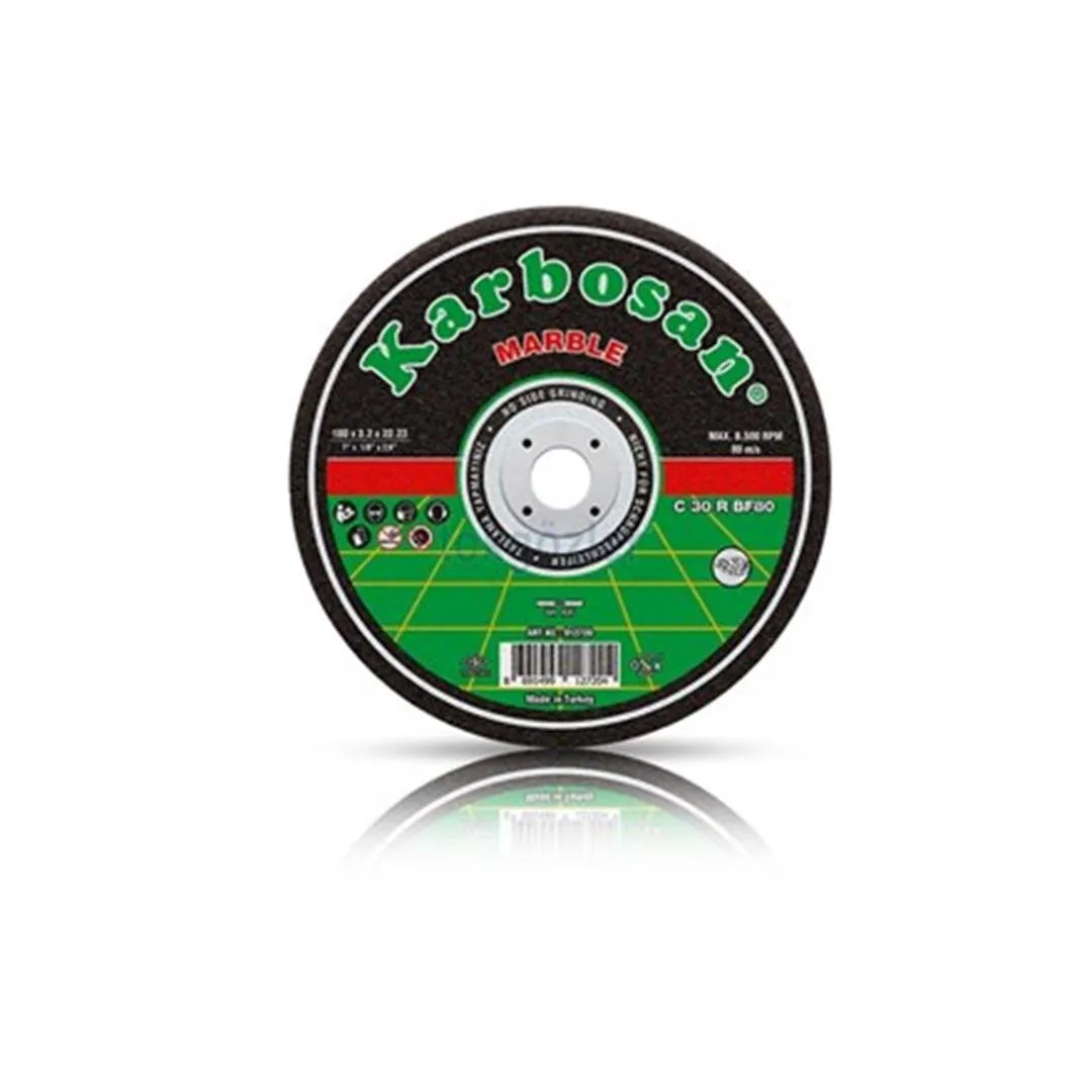 Karbosan C24 Q BF80 180x3.2x22mm Mermer Kesme Diski 25'li Paket — görsel 1