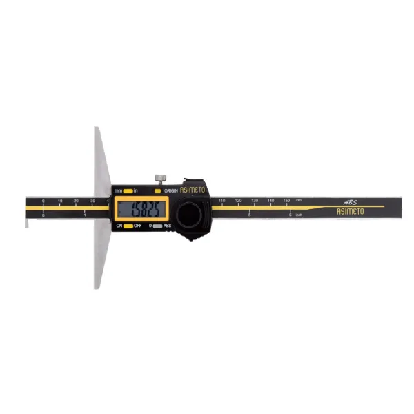 Asimeto AS-322087 0-200Mmx0.01 Tek Kanca Dijital Derinlik Kumpası