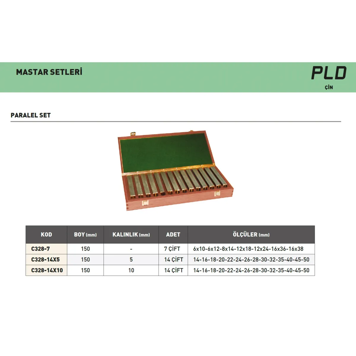 PLD C328-14X5 Paralel Set 14 Çift — görsel 2