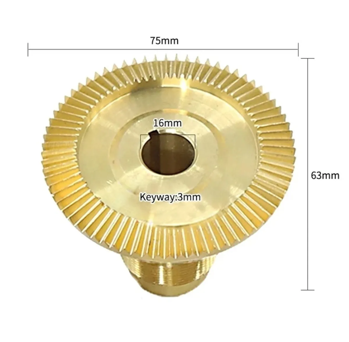 Align Motor Konik Dişli X ve Y — görsel 1