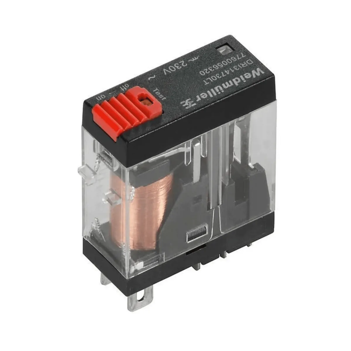Weidmüller 7760056320 DRI314730LT 230 Vac / 10A Tek Kontak Röle — görsel 1