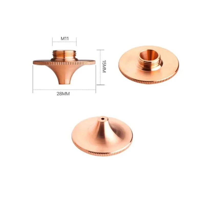 Miltaş D28 Concave Single Nozzle — 2mm,1 Adet — görsel 2