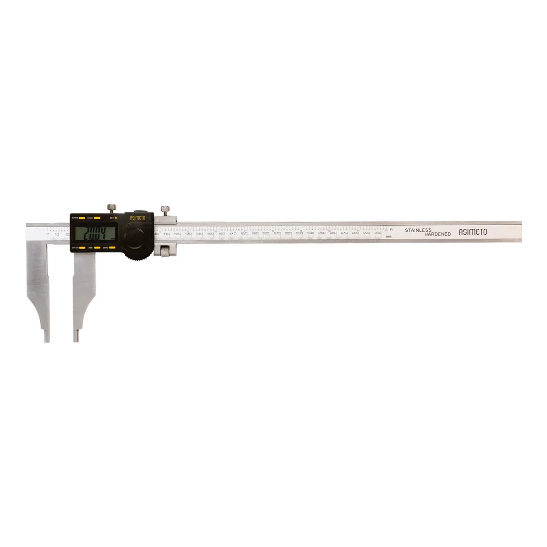 Asimeto AS-315326 Tek Çene Ağır İş Dijital Kumpas 0-800mmx0.01-150mm — görsel 1