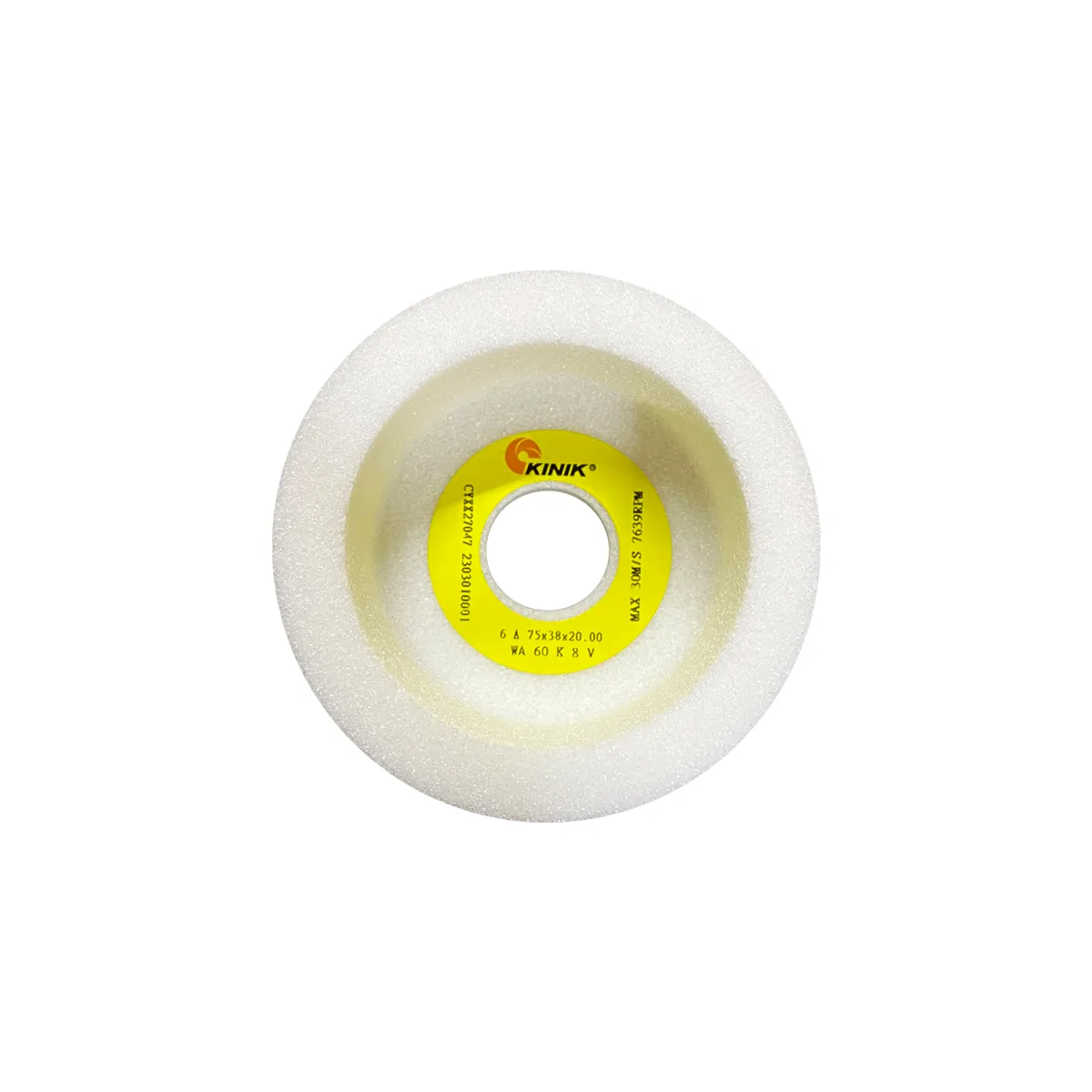 Kınık 6A 75x38x20  WA 60K 8V Takım Bileme Taşı 3'lü Set — görsel 2