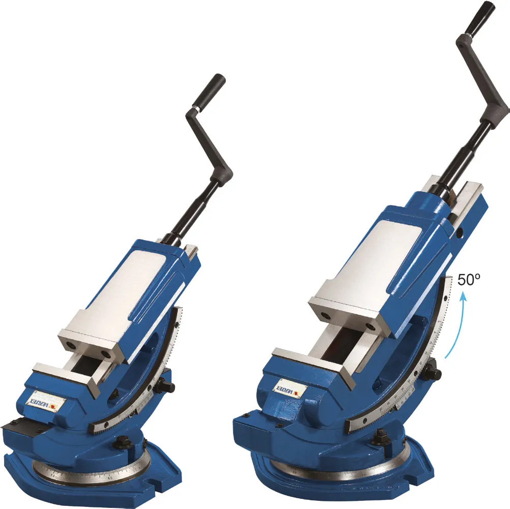 Vertex V-VHT-6  154x300mm 2 Açılı Hidrolik Mengene 4.5 Ton — görsel 1