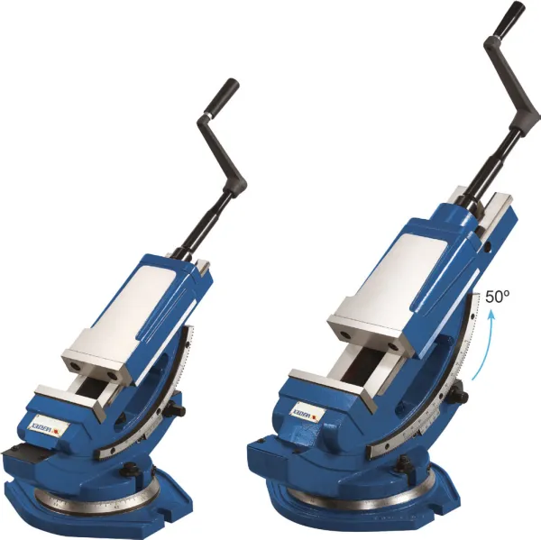 Vertex V-VHT-6  154x300mm 2 Açılı Hidrolik Mengene 4.5 Ton