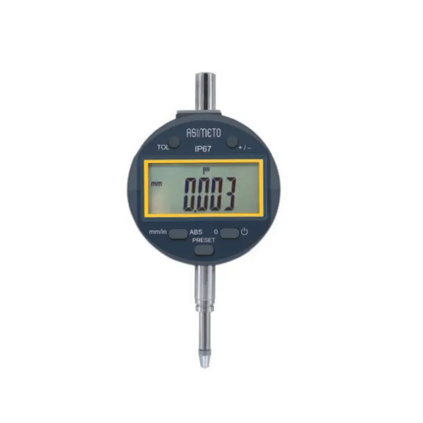 Asimeto AS-408016 0-12.5Mmx0.001 Ip67 Dijital Komparatör Saati
