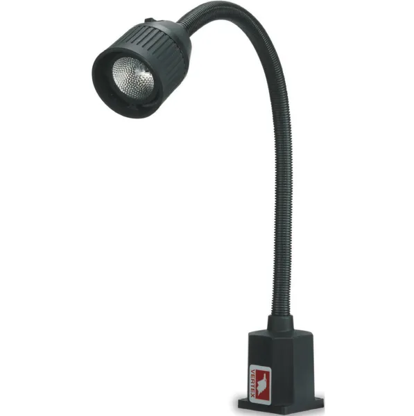 Vertex  V-VHL-20F Manyetik Tabanlı Halojen Tezgah Lambası 12 Volt