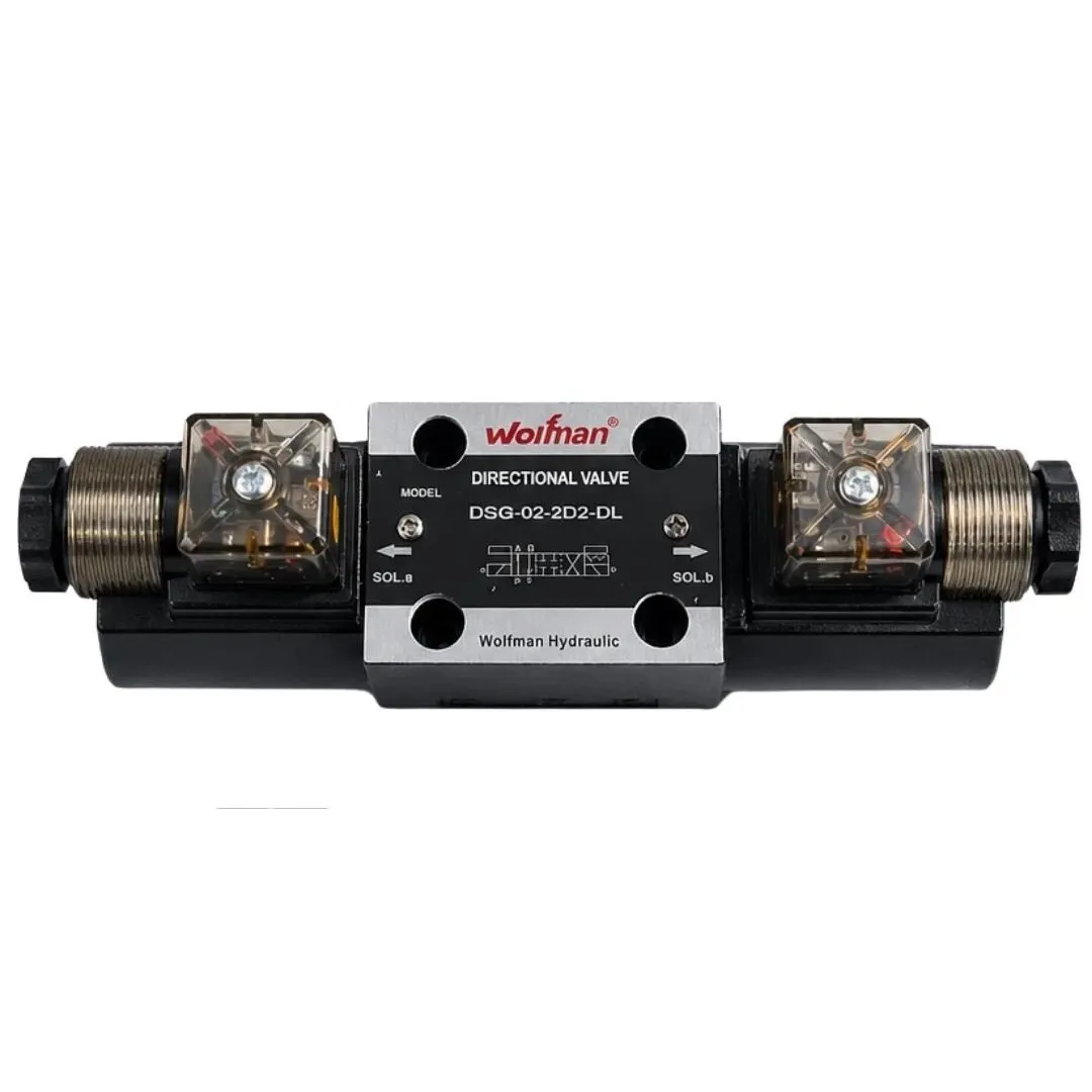 Wolfman DSG-02-2D2-DL 24VDC Hidrolik Selenoid Valf — görsel 1