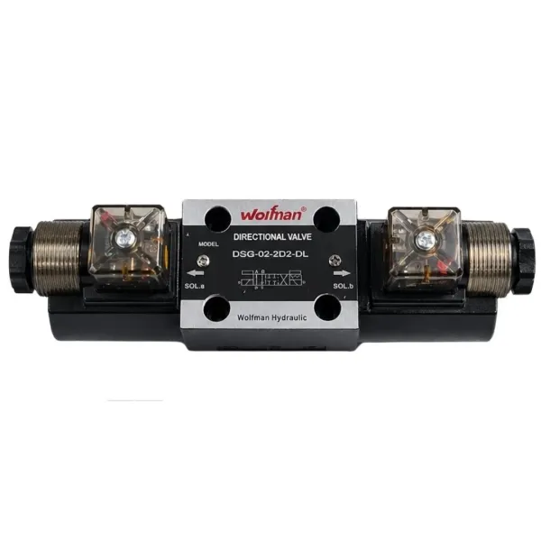 Wolfman DSG-02-2D2-DL 24VDC Hidrolik Selenoid Valf