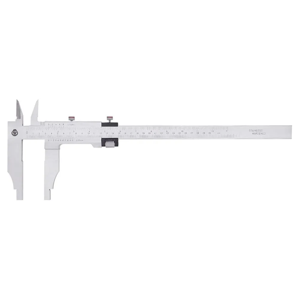 Werka 2104-802  0-800mm/0.05mm/0-32"/200mm Çift Çene Monoblok Kumpas — görsel 1