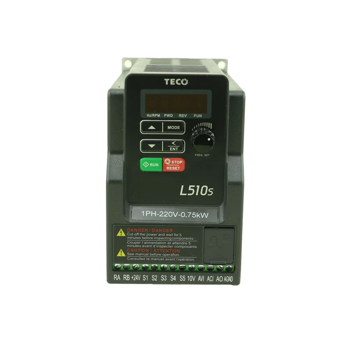 Teco L510-2P5-SH1F-P Hız Kontrol Cihazı — görsel 1