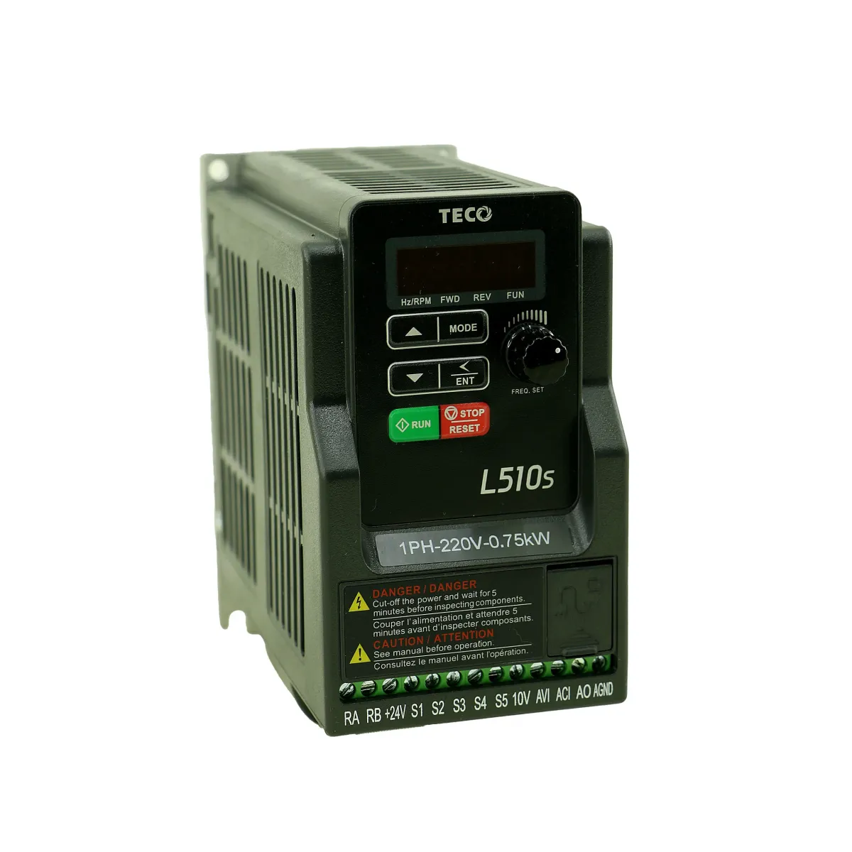 Teco L510-2P5-SH1F-P Hız Kontrol Cihazı — görsel 2