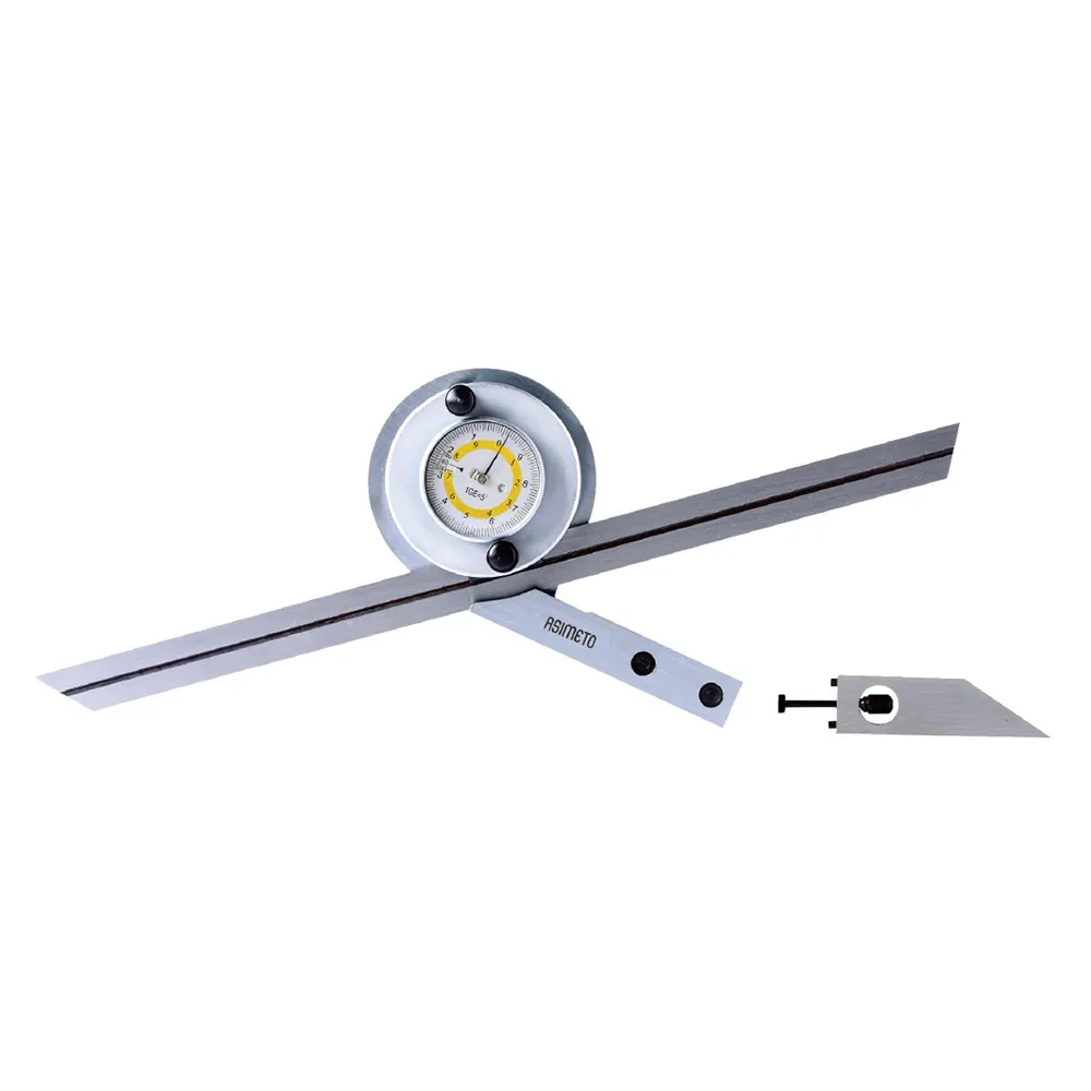 Asimeto AS-490102 3 Çubuklu Büyüteçli  Açı Ölçer — görsel 1