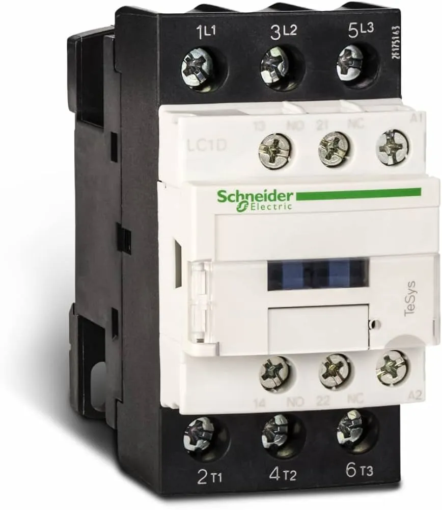 Schneider TeSys Deca Kontaktör 3P 32A AC3 220VAC LC1D32M7 — görsel 1