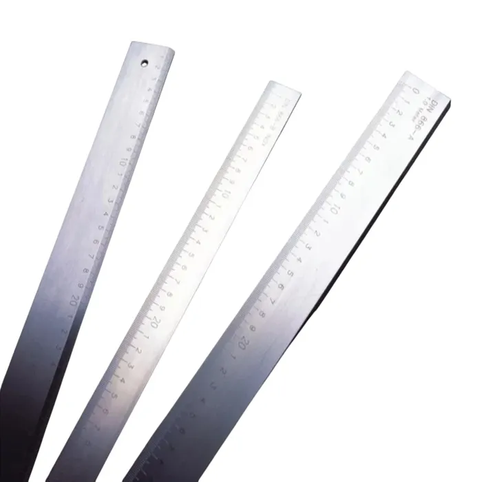 Ematek 10414000 4000x50x8mm İNOX Açılı Atölye Cetvel — görsel 2