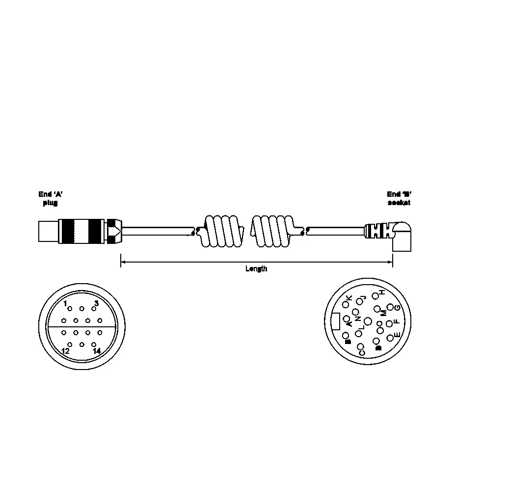 Renishaw A-1016-7672 Motorised Prob Kablosu — görsel 1