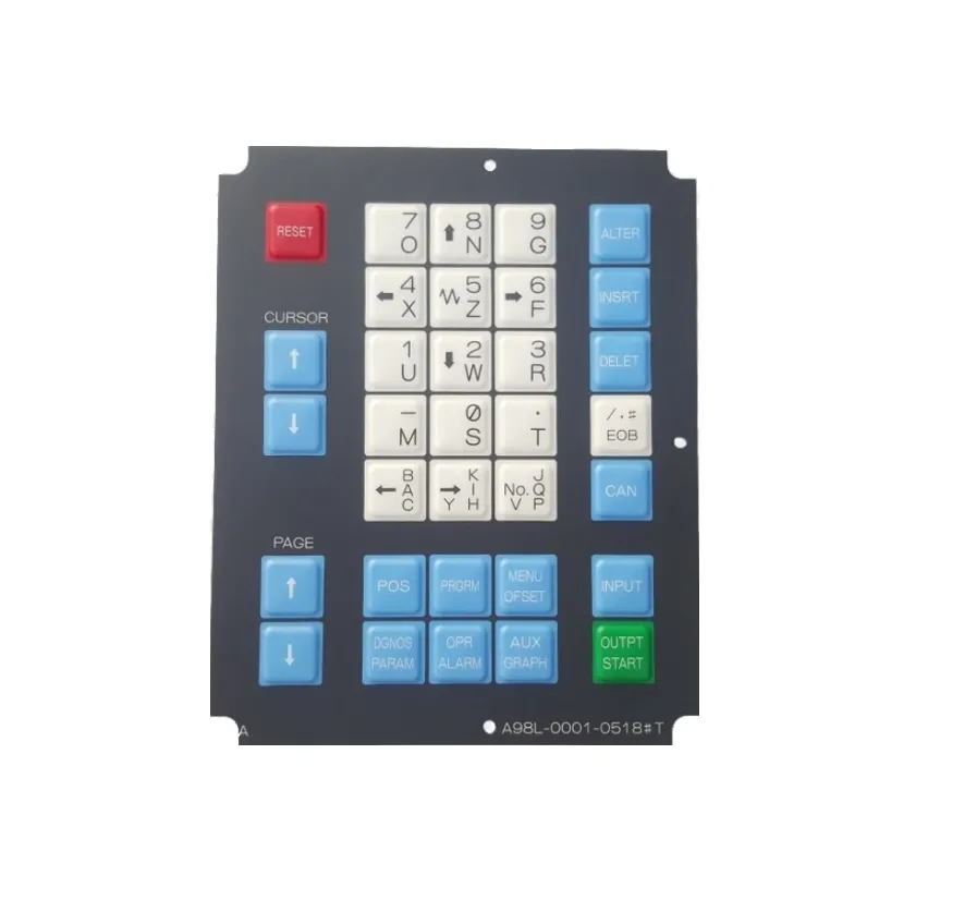 Fanuc CNC Torna Tuş Pedi ( A98L-0001-0518#T ) — görsel 1