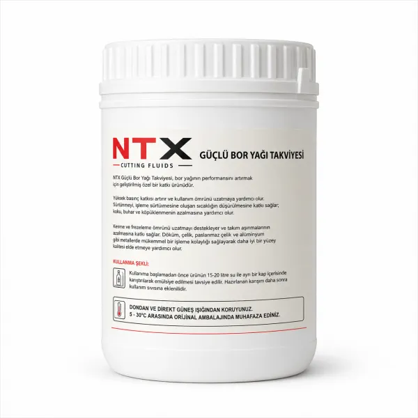 NTX Güçlü Bor Yağı Takviyesi – Bor Yağı Performans Artırıcı Katkı