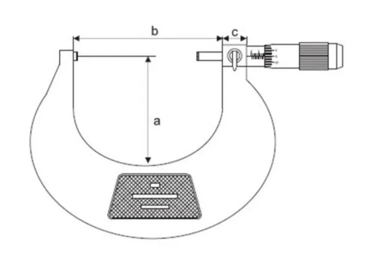 PLD C200-2225E 225-250mmx0.01 Ekonomik Tip Mikrometre — görsel 2