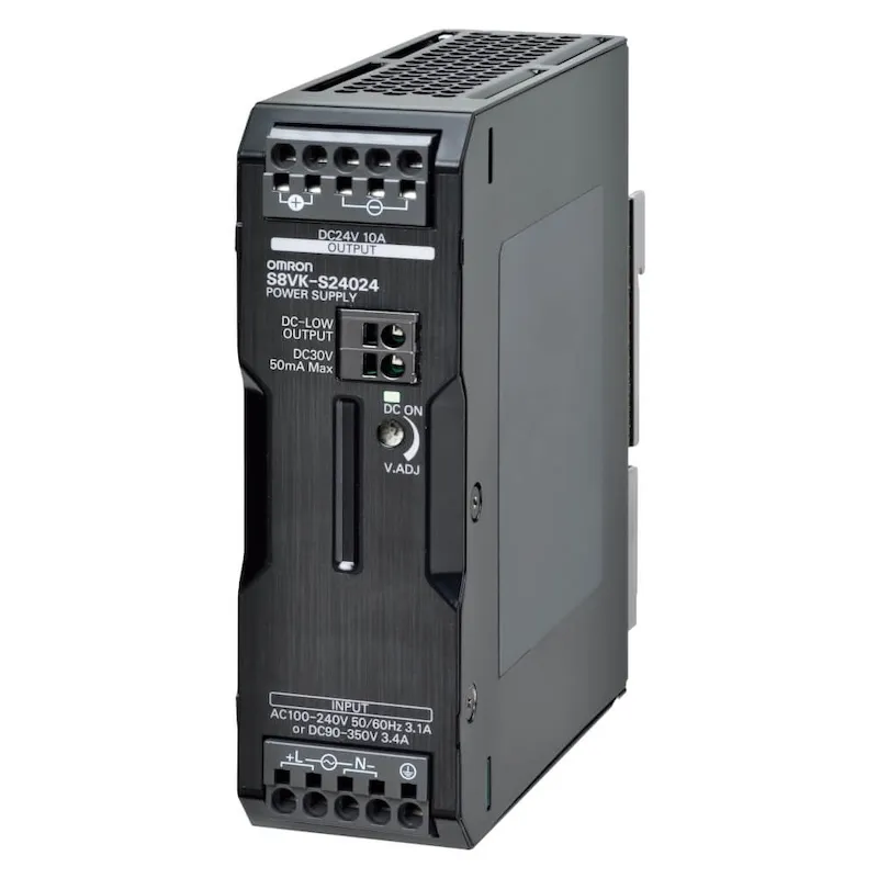 Omron S8VK-S24024 240W 24VDC 10A Ray Tipi Güç Kaynağı — görsel 1