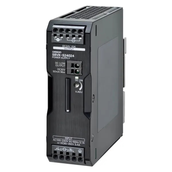 Omron S8VK-S24024 240W 24VDC 10A Ray Tipi Güç Kaynağı