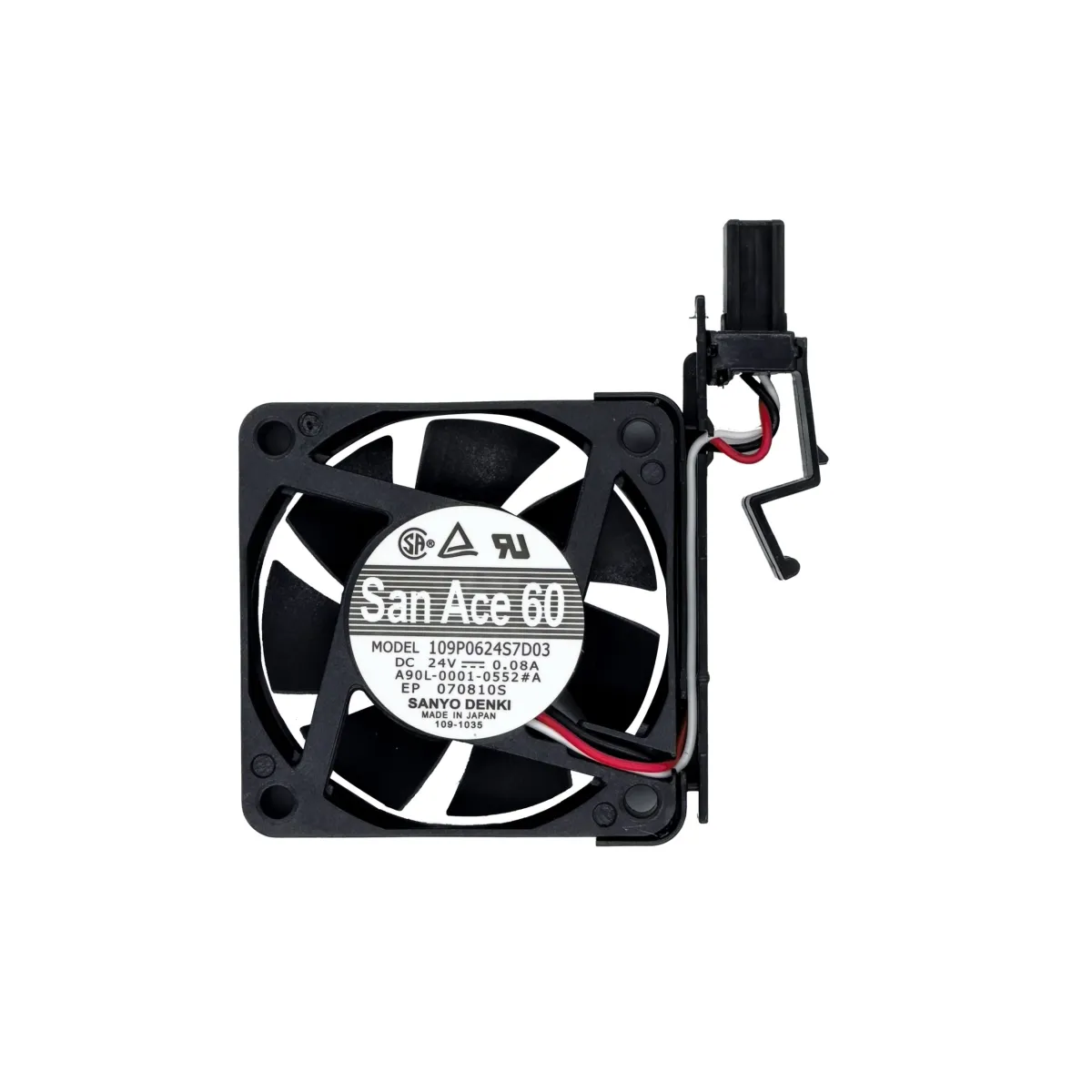 Sanyo Denki A90L-0001-0552#A-9WF0624H7D05A 60x60x15mm Sürücü Fanı — görsel 1
