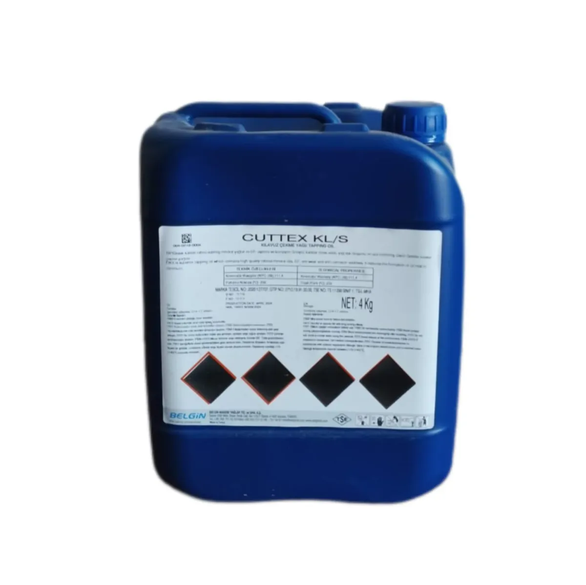 Belgin Cuttex Kl S Bdn 4Kg Kılavuz Çekme Yağı — görsel 1