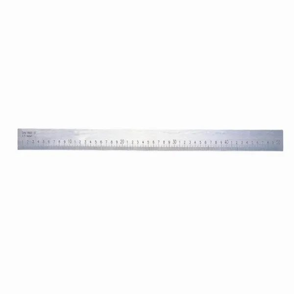 Ematek 10204000 DIN 866 Form B 4000x50x10mm ST37 Atölye Cetveli