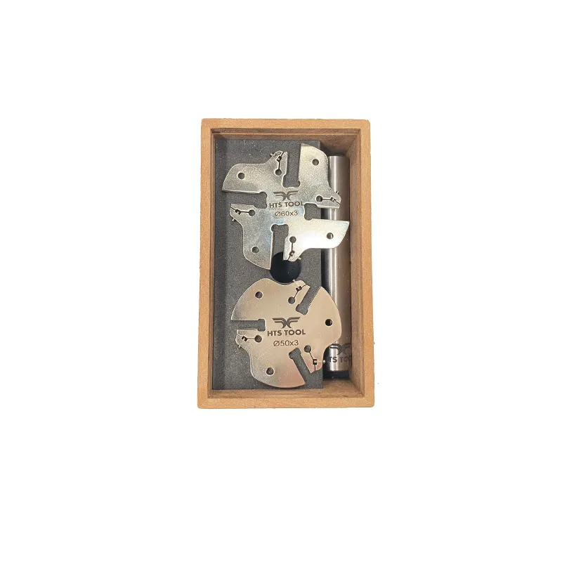 HTS Tool Ø50X3 DKT  K3C D50 Z3 T17 M10X1 - Ø60X3 DKT K3C D60 Z4  T22 M10X1 Kanal Freze Seti — görsel 1