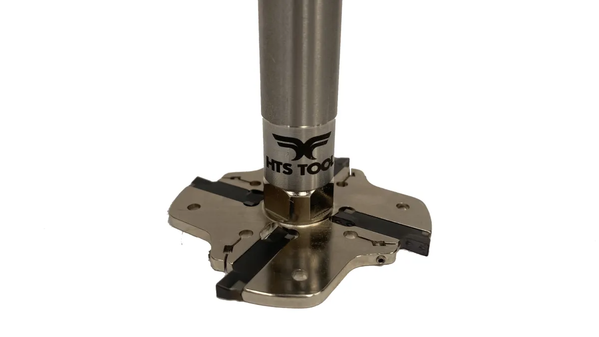 HTS Tool Ø50X3 DKT  K3C D50 Z3 T17 M10X1 - Ø60X3 DKT K3C D60 Z4  T22 M10X1 Kanal Freze Seti — görsel 3