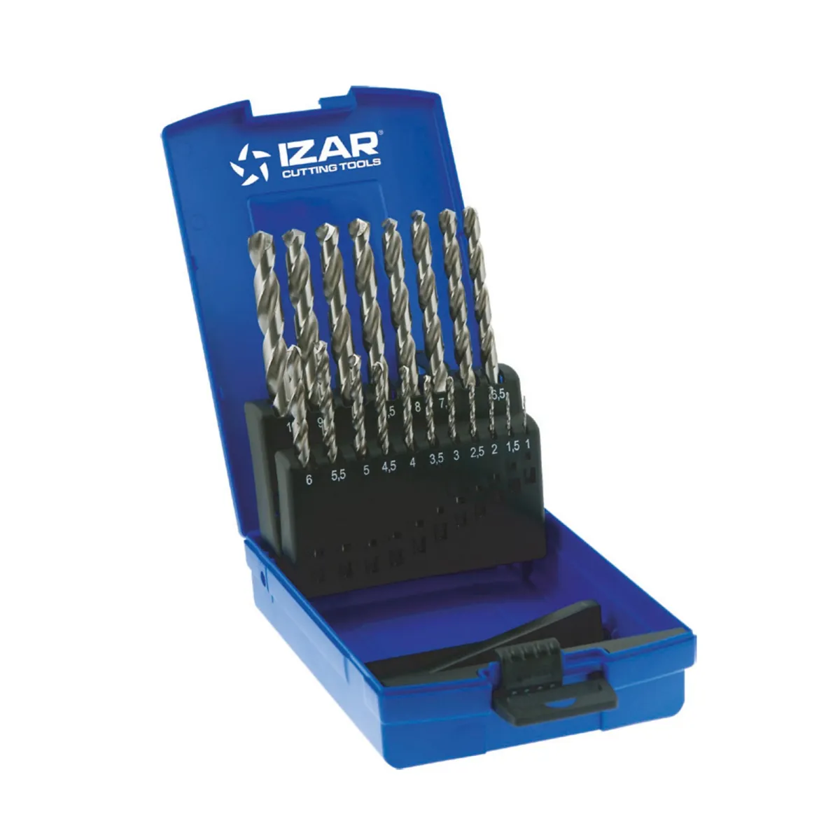 Izar IZR338S-1466 Din338 Matkap Seti 19 Parça 1-10mmx0.5 (1013) — görsel 1
