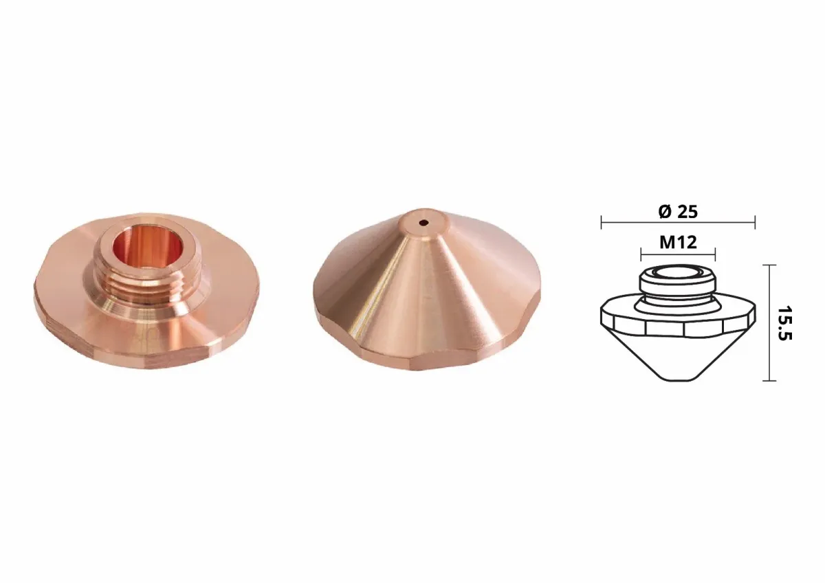 Miltaş Trumpf EAA Type Nozzle — 2mm,1 Adet — görsel 2